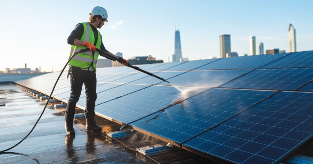 Can You Pressure Wash Solar Panels?