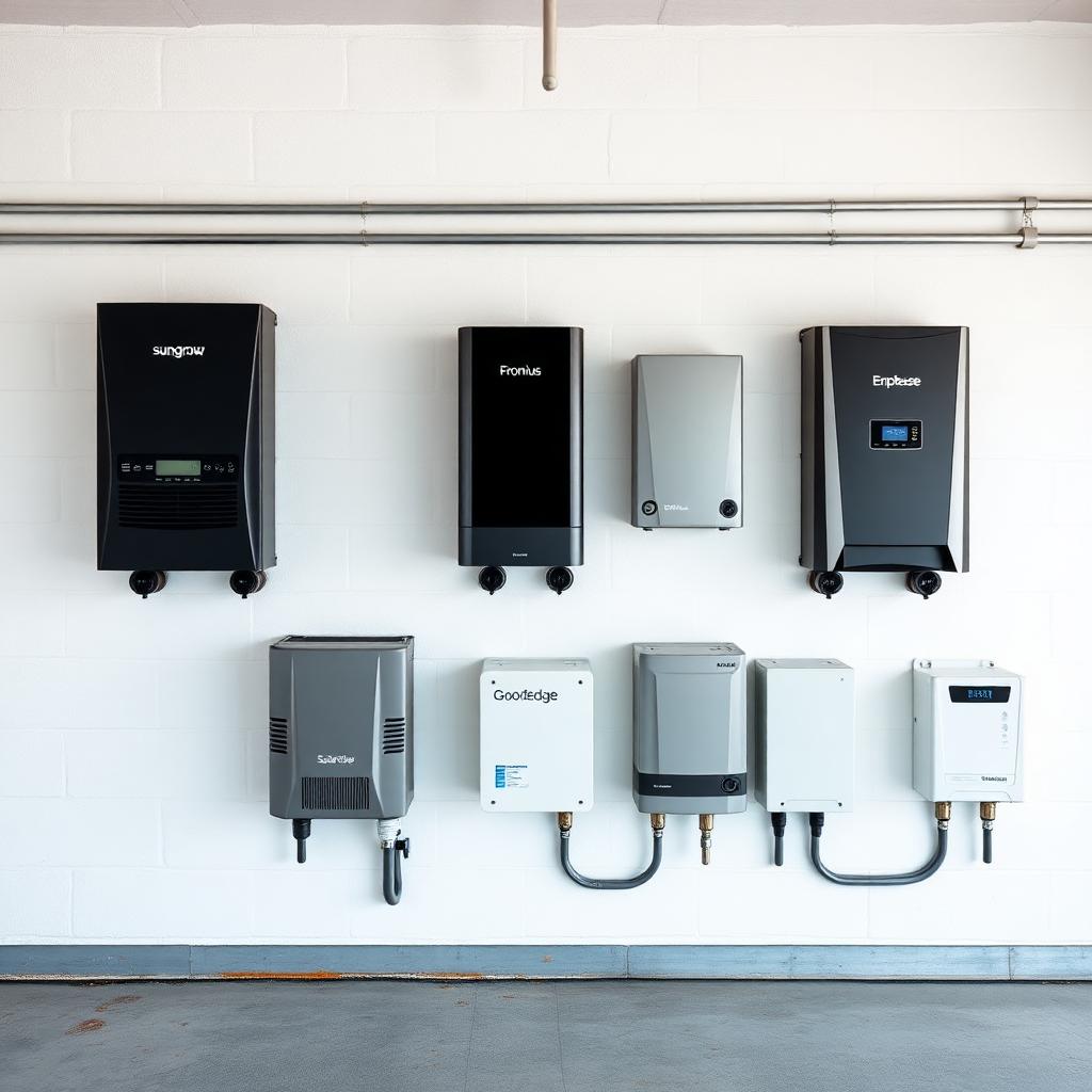 Sungrow, Fronius, SolarEdge, GoodWe and Enphase inverters compared