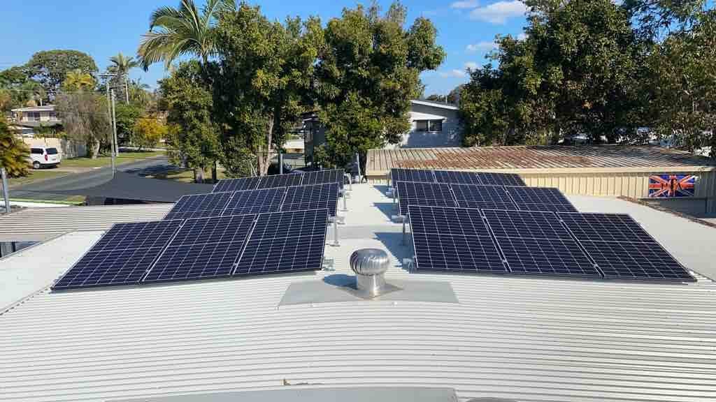 Factory Solar Panel Installation