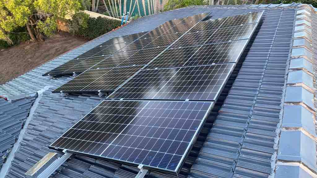 Solar Installation for a client