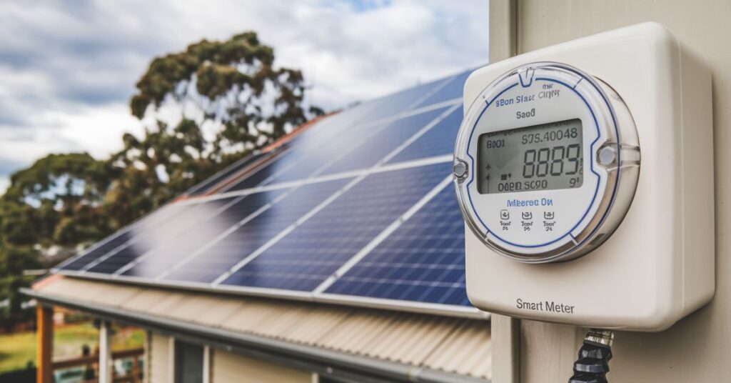 Read a Smart Meter with Solar Panels in Australia_idealsolar