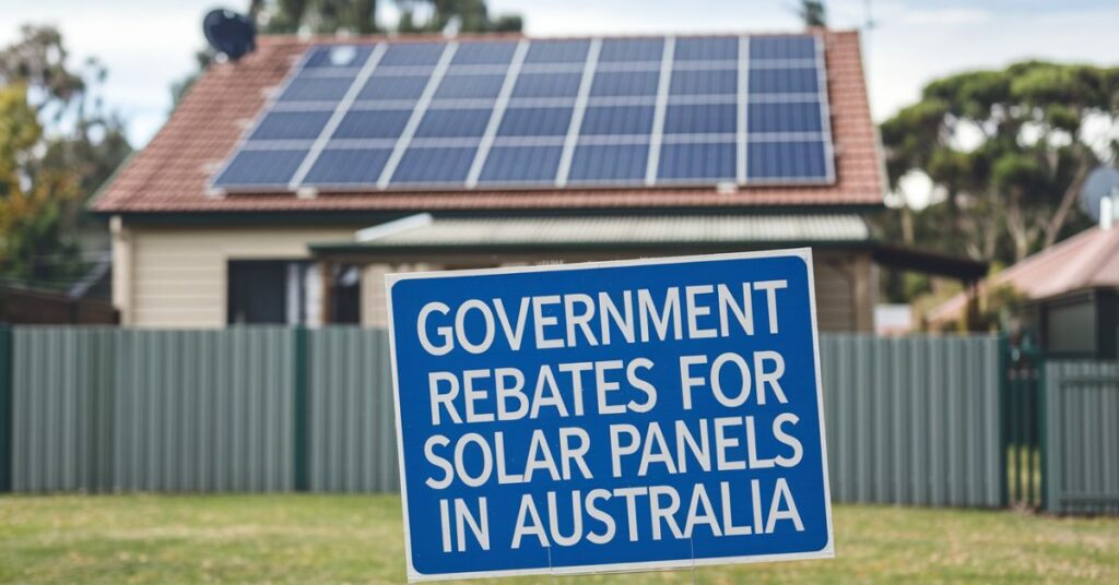 Government Rebates for Solar Panels in Australia