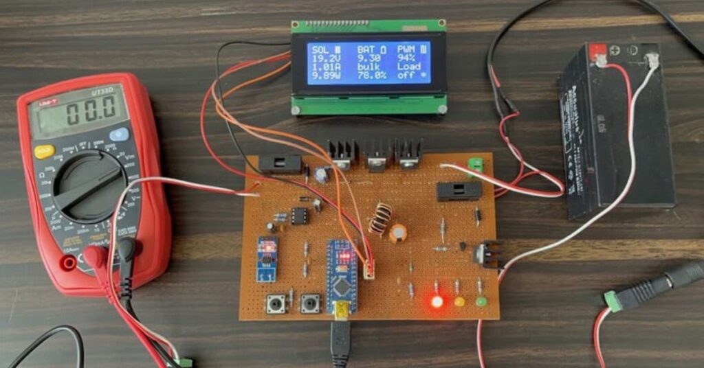 Install Victron MPPT Solar Charge Controller