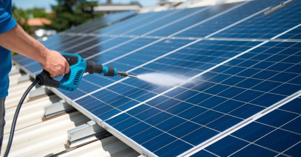 tools and cleaning solutions are recommended for DIY solar panel maintenance_iDealSolar